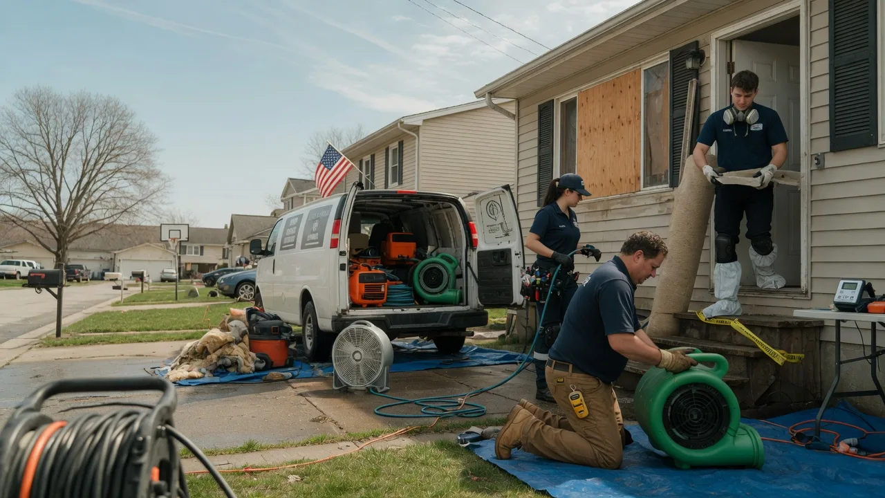 Water Damage Restoration in Carrolltown, PA near me